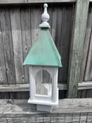 Composite Copper Roof Bird Feeder