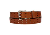 Double Prong English Bridle Leather Belt