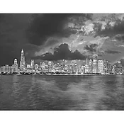 Chicago Skyline (B&amp;amp;W)