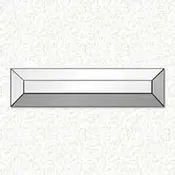 1-1/2x6'' Rectangle Bevel