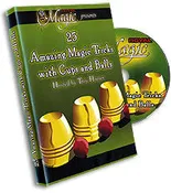 25 Amazing Magic Tricks with Cups and Balls - DVD