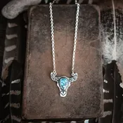 Drifter Lavender Turquoise Necklace