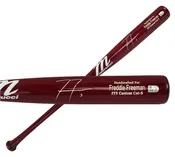 Freddie Freeman Signed Atlanta Braves Marucci Game Model Red MLB Bat