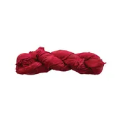 70-75 Yard Recycled Torn Silk Ribbon, Berry Red
