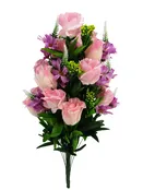 #043832PAS – 29″ Rose/Spike Bush x36 {PASTEL}