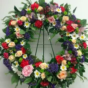 Sympathy wreath