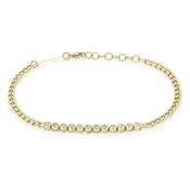 Bezel Set Tennis Bracelet