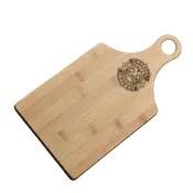 My Own Logo Bamboo Paddle Cheese Board Wholesale