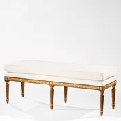 AMALIA brown Italian bench