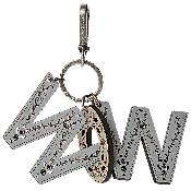 3 Letter WOW Leather Charm - Multicolor
