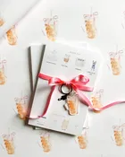 Iced Coffee Keychain & Needle Threader