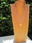 Easy Breezy Necklace With Pineapple Jade Pendant