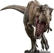 Giant T-rex Dinosaur Cardboard Photo Stand Up 76 inch x 74 inch