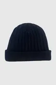 Cashmere Beanie, Navy
