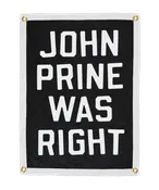 John Prine Was Right Camp Flag • John Prine x Oxford Pennant