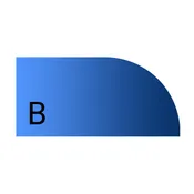 Apexx Profile B Demi Bullnose Router Bits