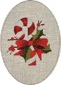 Candy Cane Oval
