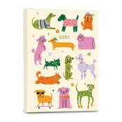 17-Month Furry Friends 2027 Softcover Planner