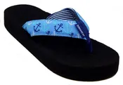 Anchor Toss<br>40% OFF!<br>Boardwalk Collection<br>by Tidewater Sandals
