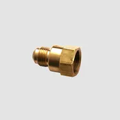 1/2" Female Flare x 3/8" Male Flare Adapter
