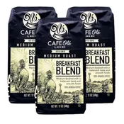 Cafe Ole Breakfast Blend Ground Medium Roast Coffee by HEB 12oz (3 bags)