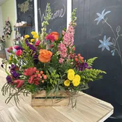 Seasonal Blooming Crate