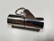 Locking Bimini Tube Hinge (w/pin)