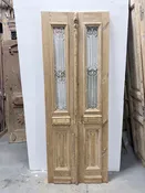 Doors with Iron 35.5in x 95.5in x 1.75in #1611