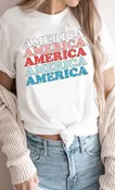 America Graphic Tee