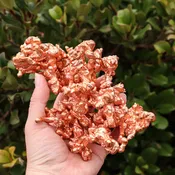 Abstract Copper Free Form