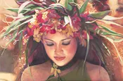 Orchid Haku (Hawaiian Hula Portraiture) – Fine Art Print