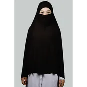 5XL Hijab With Niqab