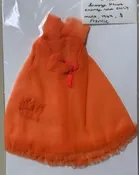 #1226 Vintage Snooze News Francie Fashion ROBE ONLY