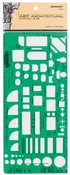 ABC Architecture Templete 1/4" Scale