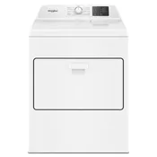7.0 Cu. Ft. Electric Dryer With Adaptive Dry And Wrinkle Shield Option - Vented Top Load Matching