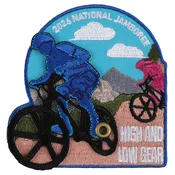 2026 National Jamboree Low/High Gear Biking       Spinner Patch