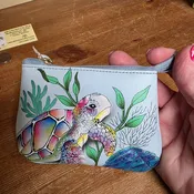 Anuschka ~ Zip Pouch Turtle