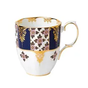 100 Years of Royal Albert 1900 Regency Blue Mug, 13.5 oz. by Royal Albert