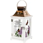 Carson Lantern - 13'' Memories - Butterfly