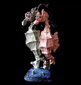A Sea Horse Kind of Love – Sea Horse Couple Clay Sculpture Made In Hawaii