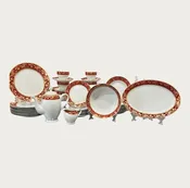 44 Piece GNA Fine Porcelain China Set