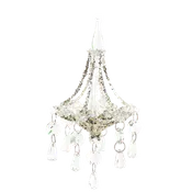 Glass Chandelier Ornament