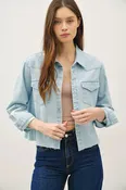 Be Cool Cropped Shacket