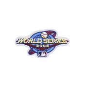 2002 World Series Embroidered Patch