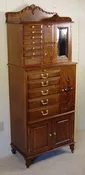 American Cabinet Co. Oak Dental Cabinet #51