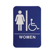 ADA Accessible Women’s Restroom Sign