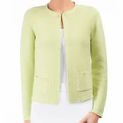 2 Pocket Cardigan in Key Lime