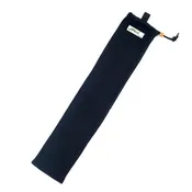 Handmade Polar Fleece Logo Flute Bag with Shoulder Strap and Drawstring