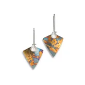 Gold Painted Iridescent Mini Kites