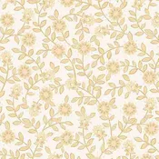 Benartex - Backings & Basics by Benartex Studio - Field Floral - Honey - 108" Wide 3-Yard Back Pack